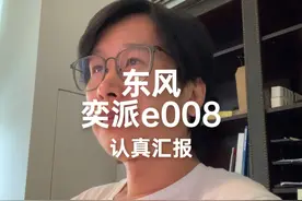 东风奕派e008总结报告