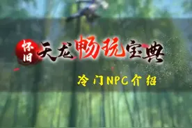 这些不起眼的NPC，你都见过吗？#天龙八部怀旧服#天龙八部 
