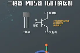 三极管 MOS管 IGBT的区别#电工 #电工知识 #电子 #电子技术 #涨知识 #dou出新知 @抖音短视频视频封面