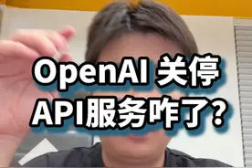 OpenAI 关停API服务咋了？ 我实在不理解这到底有啥的？