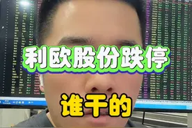 利欧股份怒砸跌停，谁干的？ #股票 #利欧股份 #六一路 #深圳新兰德