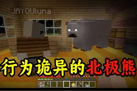 被植入的奇怪代码，诡异的北极熊 #我的世界 #我的世界都市传说
