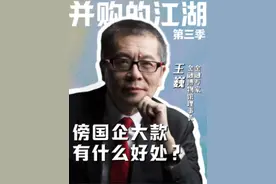 傍国企大款有什么好处？ #金融博物馆 #并购的江湖 #国企 #掘金计划2025 #看懂中国