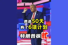 收巴拿马运河、买格陵兰岛、卖美国油气、征关税、退国际组织、赶非法移民……胜选至今的50天里，特朗普很忙。#特朗普 #美国 #巴拿马 #墨西哥 #加拿大视频封面