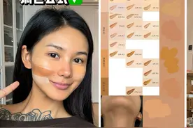 黄黑皮一分钟0成本，教你如何快准狠找到自己合适的粉底色号，不再多花冤枉钱#黄黑皮 #肤色自测 #黄黑皮粉底液