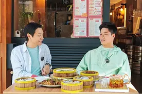 前几天约苏炳添喝了个早茶，老朋友见面聊得特别开心！#巴黎   #中餐的魅力