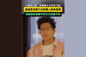 “土猪拱白菜”张锡峰互联网公司实习后：能接受没周六日但看人脸色很烦，羡慕回老家躺平的方式但做不到#张锡峰 #高考 #衡水中学 #媒体精选计划 #青春的答案视频封面