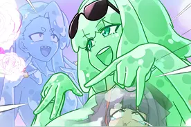 关于史莱姆就是异世界奎桑提这件事 #史莱姆 #娘化 #人外 #奎桑提