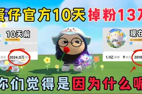 蛋仔派对：蛋仔官方10天掉粉13万，你们觉得是因为什么呢！