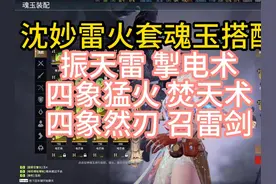 沈妙雷火，主要靠蹭四象触发火打伤害。 #永劫无间征神之路