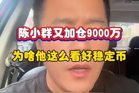 陈小群为啥这么看好稳定币？ #股票 #陈小群 #稳定币 #深圳新兰德 

