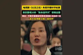 电视剧《以法之名》央视开播好评如潮，演员董晴20秒“致命连环问”惊艳出圈，网友：不看字幕都能听得清清楚楚，压迫感十足，“各大奖项都欠她一座奖杯”#以法之名  #张译  #董晴  #电视剧视频封面