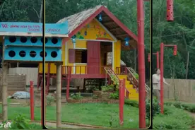 梦幻庄园3集:她在院里修建花坛移植绿植