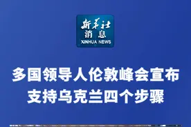 新华社消息｜多国领导人伦敦峰会宣布支持乌克兰四个步骤视频封面