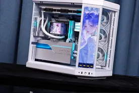 第一视角装机 原来水冷显卡长这样！ 七彩虹5080水神竖装也太帅了吧#diy电脑 #装机 #电脑装机 #hytey70机箱 #电脑组装台式机