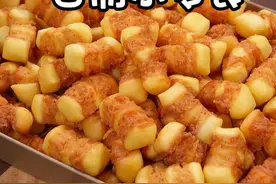 这个暑假用三个鸡蛋一碗面粉，和孩子一起做这个小零食吧，超级好吃，做法简单，一次就成功#花样面食 #小零食 #面食