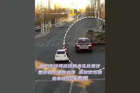 转弯让直行！过路口是要注意减速观察，安全文明驾驶 @潍坊交警  #事故警示 #减速慢行视频封面