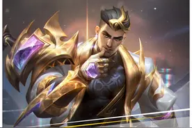 T1至臻杰斯、黑金配色！整体特效水晶圣骑既视感……