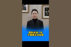履新未满一年，于媛媛主动投案 视频封面