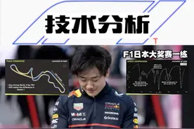 F1日本大奖赛一练 角田的表现是否好于劳森 #F1 #方程式赛车视频封面