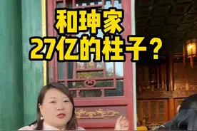 27亿一根的柱子？ 和珅家最值钱的地方？#涨知识 #导游 #恭王府 #和珅 #旅途随身听