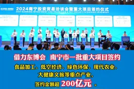 借力东博会，南宁市一批重大项目签约！#南宁 #第21届东博会视频封面
