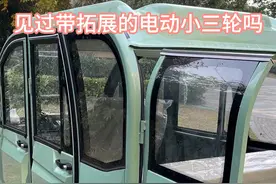 终于拥有了属于自己的小车车 #电动三轮车 #老头乐 #房车改造视频封面