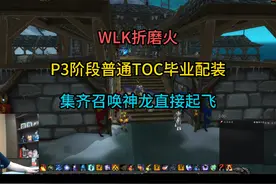 WLK火法普通TOC毕业装备推荐，集齐召唤神龙 #魔兽世界怀旧服视频封面