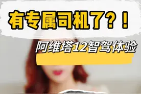 这下谁能分清它和私人司机? #阿维塔12视频封面