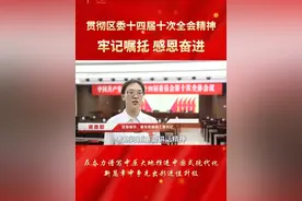 贯彻区委十四届十次全会精神 牢记嘱托 感恩奋进视频封面