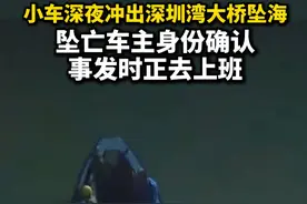 9月2日晚，一辆小车深夜冲出深圳湾大桥坠海，经消防搜救后，涉事人员于3日凌晨1时30分证实死亡。香港海关关长何佩珊透露，死者生前驻守深圳湾口岸，负责货运清关工作，当时应该是在正常上班途中，驾驶自己的私家车。她称部门为同事离世感到难过，并向其家人致以深切慰问。视频封面