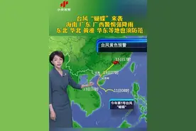 台风“蝴蝶”来袭，海南 广东 广西警惕强降雨 东北 华北 黄淮 华东等地也须防范 #天气预报