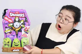 开箱爆裂小子整蛊挖掘盲盒，居然开出隐藏款搞笑恐龙怪 ！视频封面