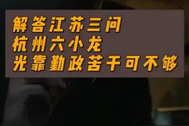 杭州六小龙背后，光靠勤政苦干可不够 #杭州六小龙视频封面