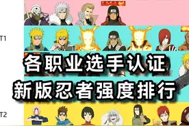 新版忍者强度排行！秋风携小豪等职业选手权威认证！