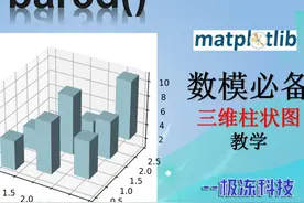 数模必备三维柱状图详细教程。v：jidongkj#数学建模 #干货分享