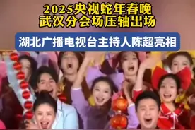 1月28日晚，湖北广播电视台主持人陈超亮相2025央视蛇年春晚武汉分会场视频封面