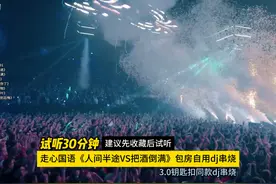 30分钟试听抖音流行dj串烧分享，劲爆dj串烧，越听越上头视频封面