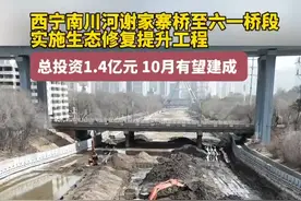 #西宁南川河 
谢家寨桥至六一桥段实施#生态修复提升工程 
总投资1.4亿元 10月有望建成视频封面