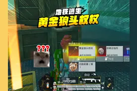 灰鹰Z爆笑地铁逃生，没破产居然也可以，爆黄金狼头权杖，太香了视频封面