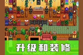 【星露谷物语】房屋升级和装修 #星露谷物语
