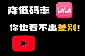 降低码率，你也看不出差别！ #画质有点模糊 #影视飓风 #码率