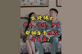 水浒传里都头、提辖、押司…都相当于现在什么官？ 梁山好汉上山前谁的官职最高？#涨知识 #趣味历史 #水浒传