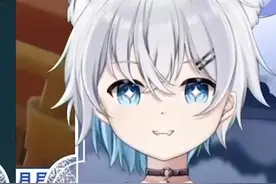 一句猫娘破如防！巴老师触发月月防御机制误伤自由魂 #你的影月月 #直播 #二次元 #猫娘