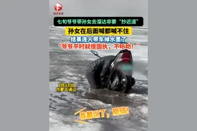 #男人致死是少年   七旬爷爷带孙女去溜达非要“抄近道”，孙女在后面喊都喊不住，结果连人带车掉水里了，“爷爷平时就很固执，不听劝！” #固执的爷爷    #爷爷和孙女    #没想到吧  （视频来源：@叛逆的李爷爷 ）视频封面