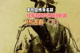 红军叛将与抗日英雄 杨遇春（下）