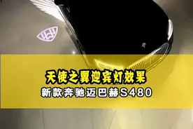 你说：公主殿下请上车！ 原来她说的天使之翼，是迈巴赫上的#天使之翼#迈巴赫s级 #迈巴赫s480#成都奔驰改装视频封面
