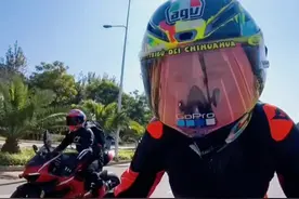 我们好久没有一起溜车了 #摩托车 #vlog #机车情侣视频封面