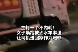 主打一个不内耗！#女子被洒水车淋湿让司机送回家作为赔罪视频封面
