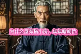 **房屋旁边搭小房，为何财运受阻？** 财运#房屋 风水#玄学视频封面